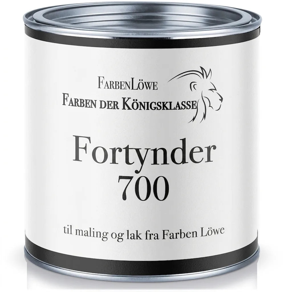 FarbenLöwe fortynder 700 til maling og lak fra Farben Löwe. Produkt til kongeløvens maling.