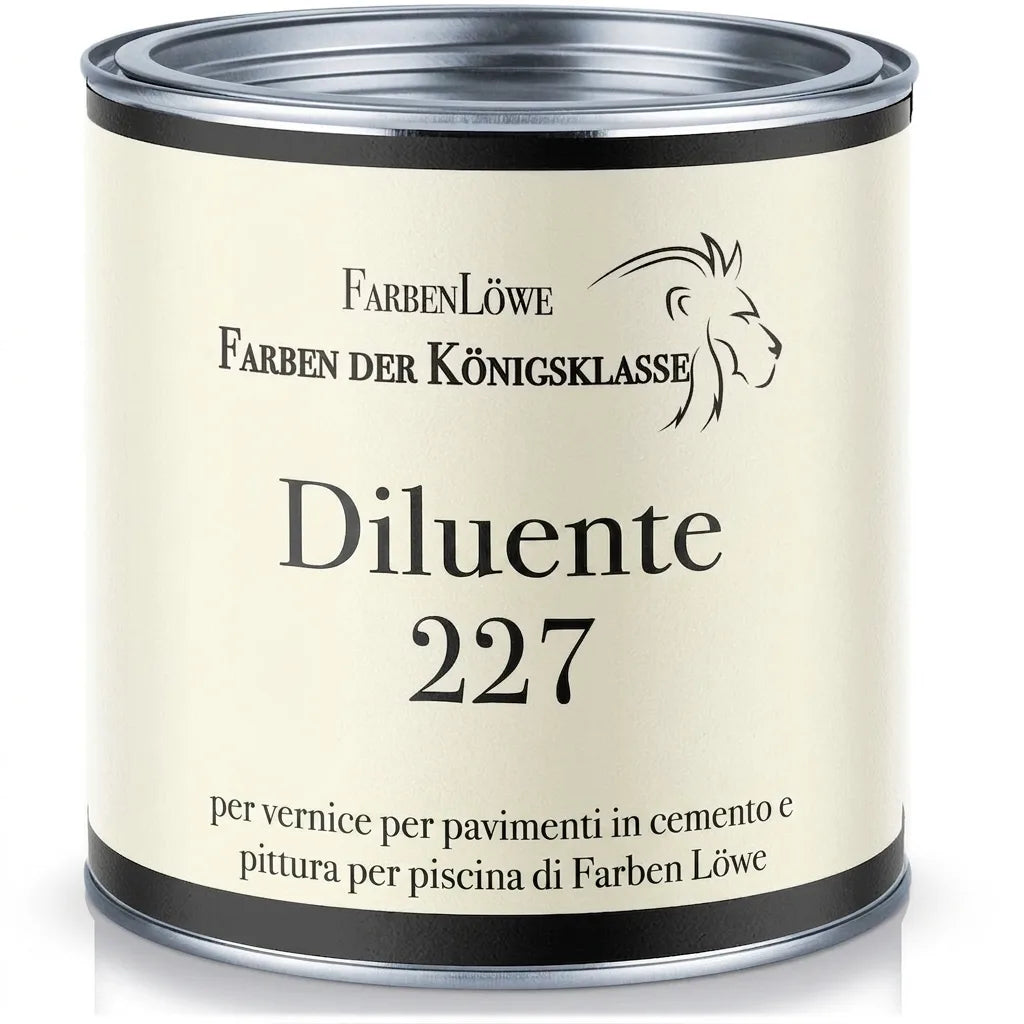 Diluente 227 Farben Löwe per pittura per calcestruzzo e pittura per piscine
