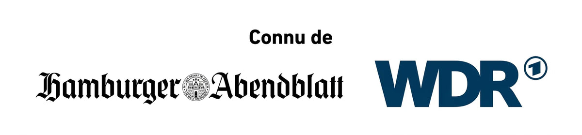 Logos Hamburger Abendblatt et WDR. Reconnus par les médias pour nos produits de peinture et bricolage.