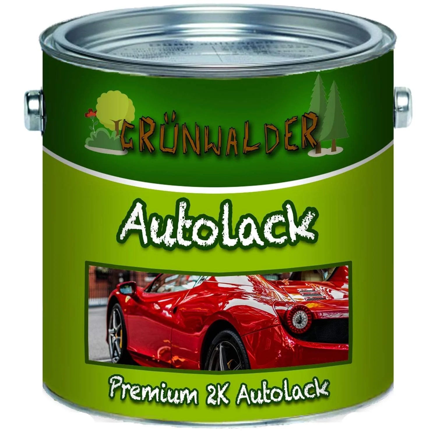 Grünwalder 2-K Autolack - Decklack (da)