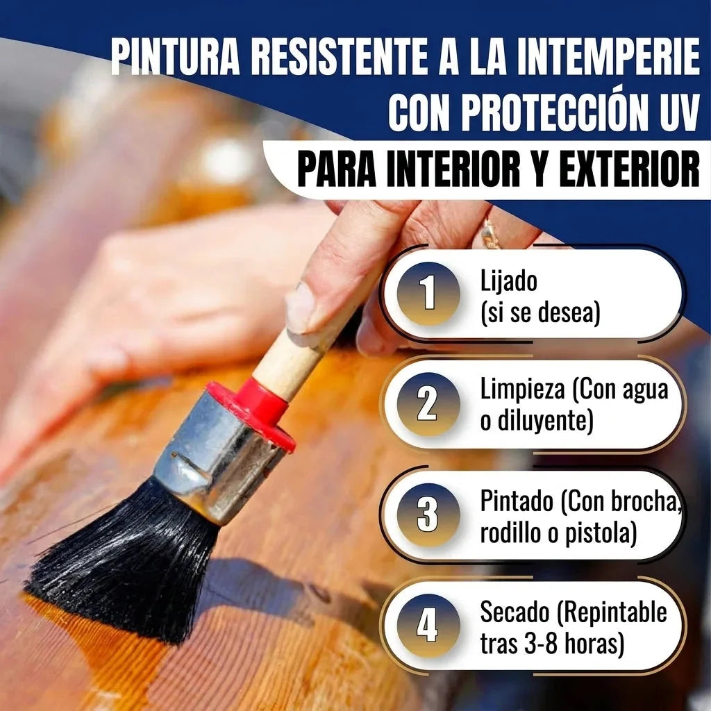 Pintura para barcos set todo incluido (X500) incl. accesorios XXL - Hamburger Lack-Profi