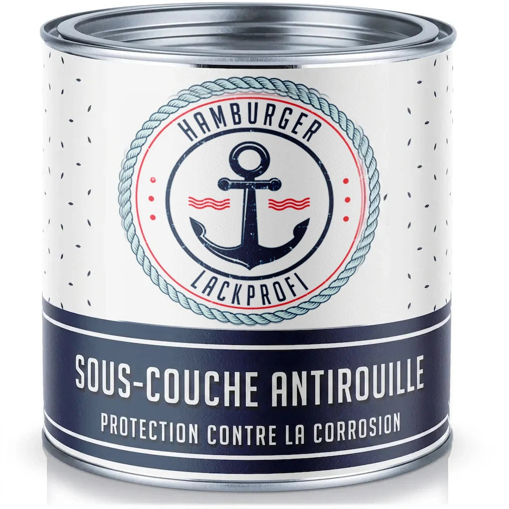 Pot de peinture antirouille Hamburger Lackprofi, primaire de protection anticorrosion.