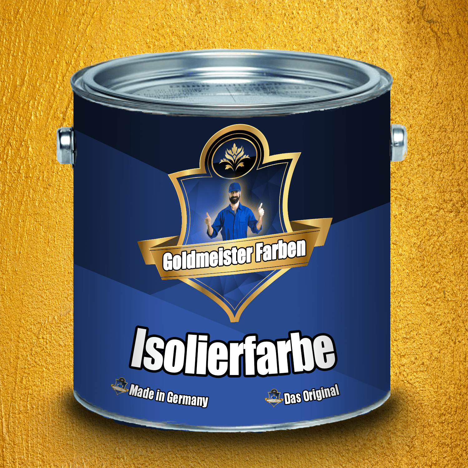 Goldmeister Farben Antischimmelfarbe - Isolierfarbe Weiß - FARBENLÖWE