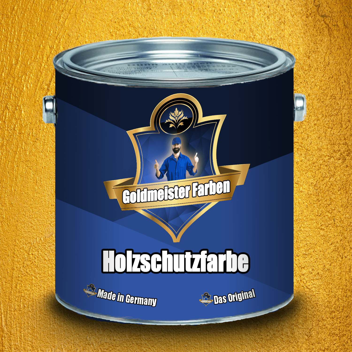 Goldmeister Farben Holzschutzfarbe - Dauerschutzfarbe - FARBENLÖWE