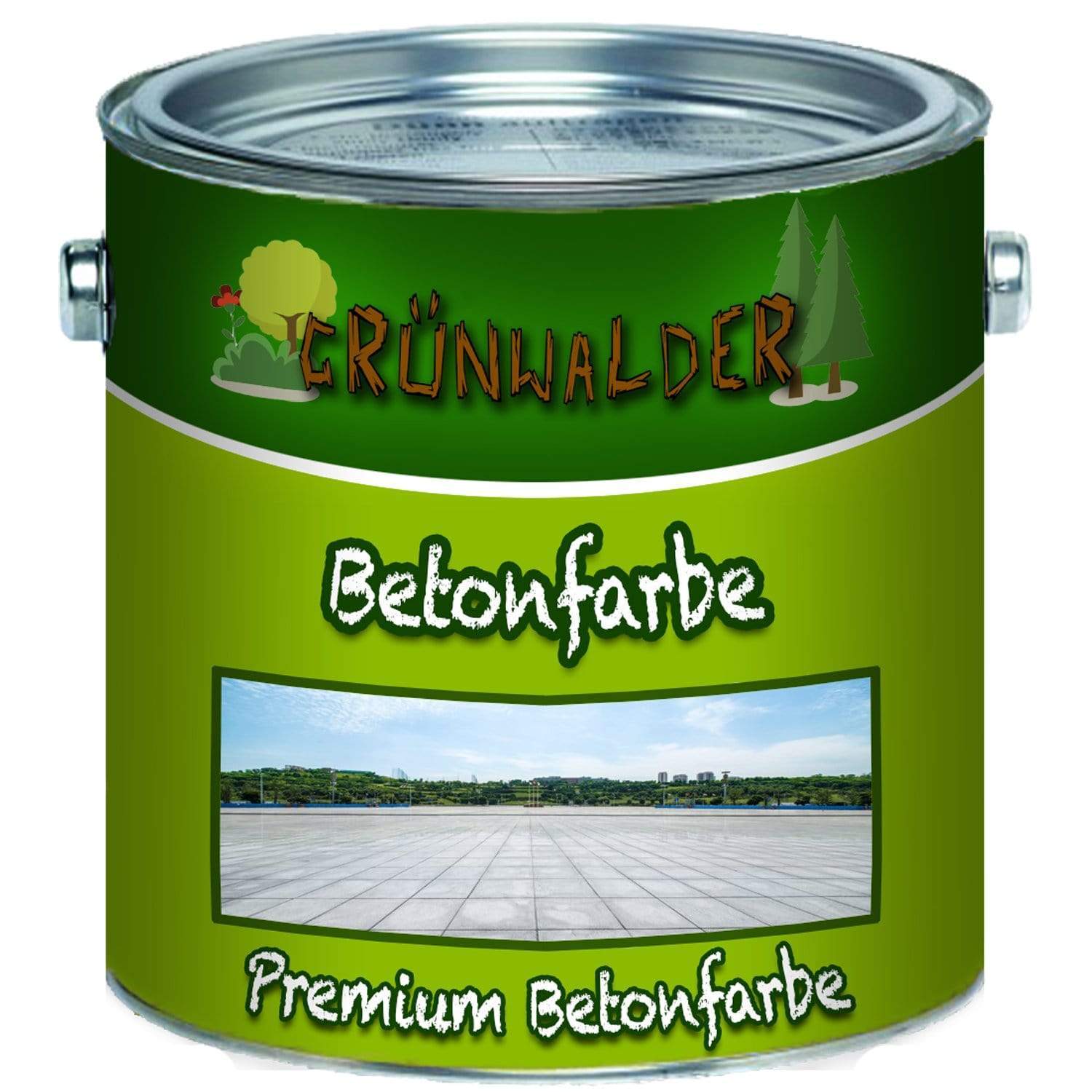 FARBENLÖWE Grünwalder Betonfarbe - premium Fassadenfarbe