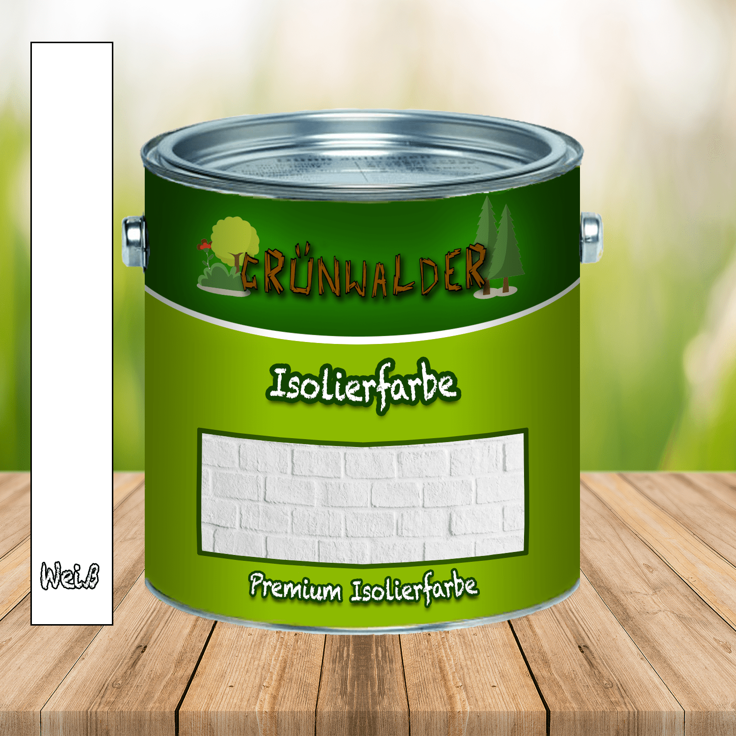 Grünwalder Isolierfarbe - Weiße Wandfarbe - FARBENLÖWE