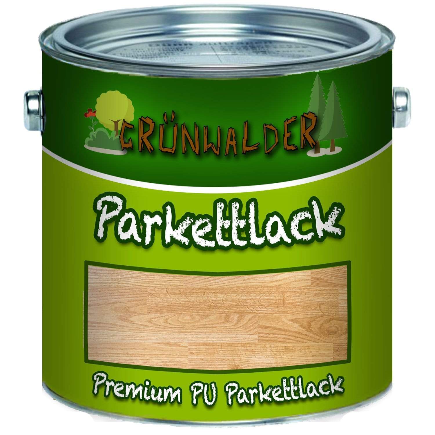 Grünwalder Parkettlack - Polyurethan verstärkt - FARBENLÖWE