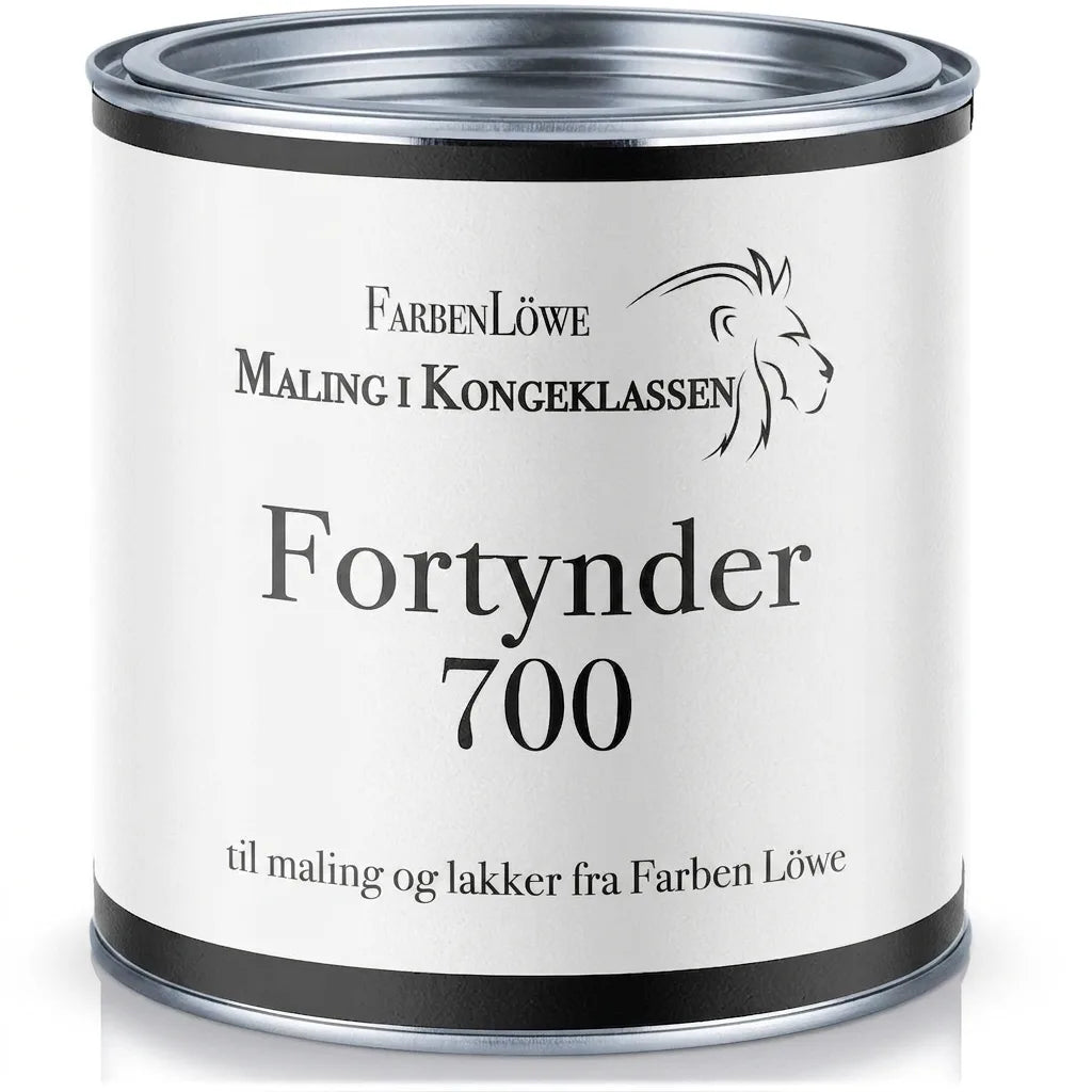 FarbenLöwe fortynder 700 til maling og lak fra Farben Löwe. Produkt til kongeløvens maling.