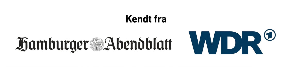 Kendt fra logoer for den tyske avis Hamburger Abendblatt og tv/radio-stationen WDR 1.