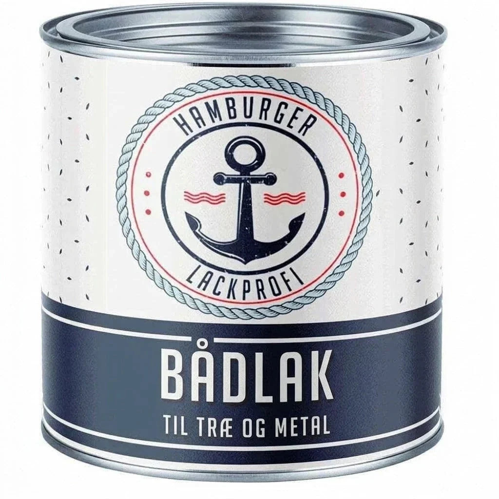 Bådlak alt-i-ét-sæt (X500) inkl. tilbehør XXL - Hamburger Lack-Profi