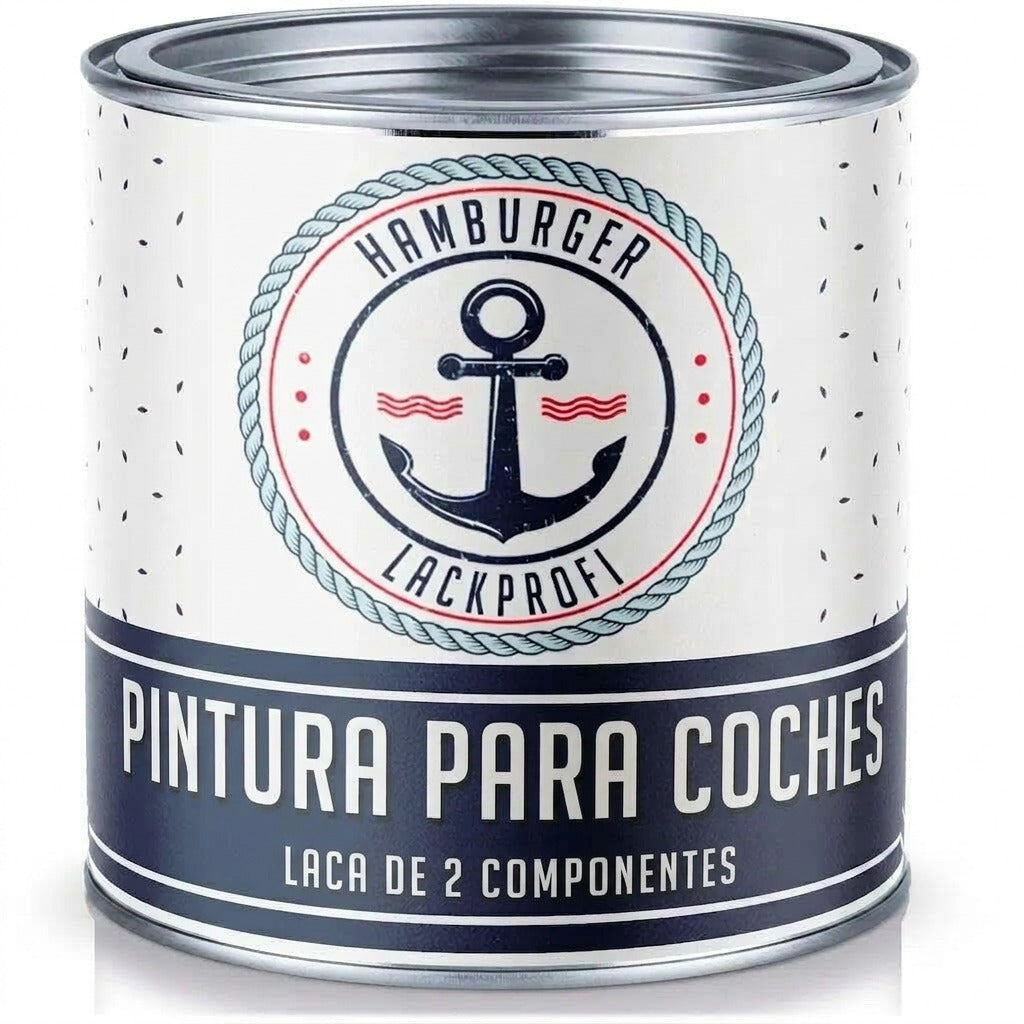 Pintura para coches 2K set todo incluido (X500) incl. accesorios XXL - Hamburger Lack-Profi