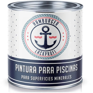 Hamburger Lack-Profi pintura para piscinas - pintura para piscinas de alto poder cubriente