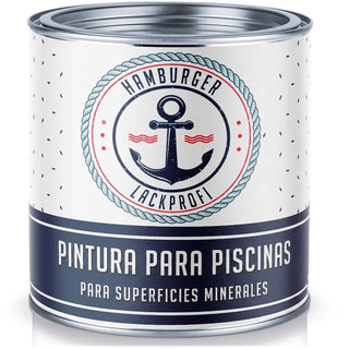Hamburger Lack-Profi pintura para piscinas - pintura para piscinas de alto poder cubriente