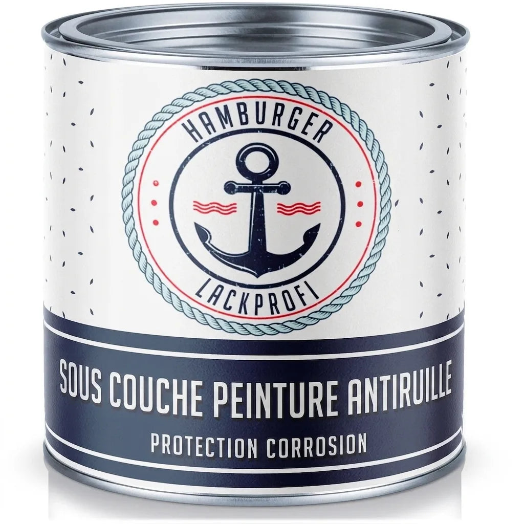 Pot de peinture antirouille Hamburger Lackprofi, primaire de protection anticorrosion.