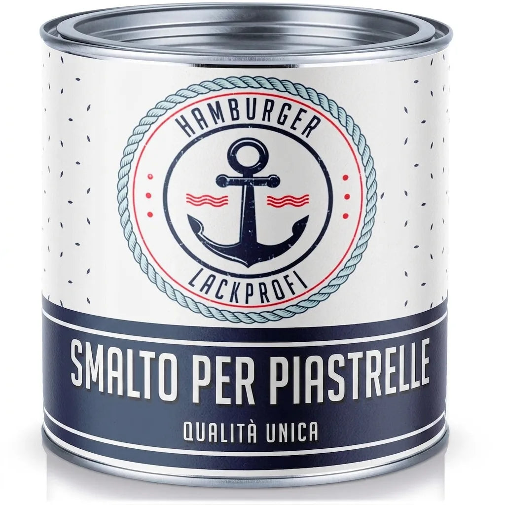 Lattina di vernice per piastrelle Hamburger Lackprofi, qualità unica.