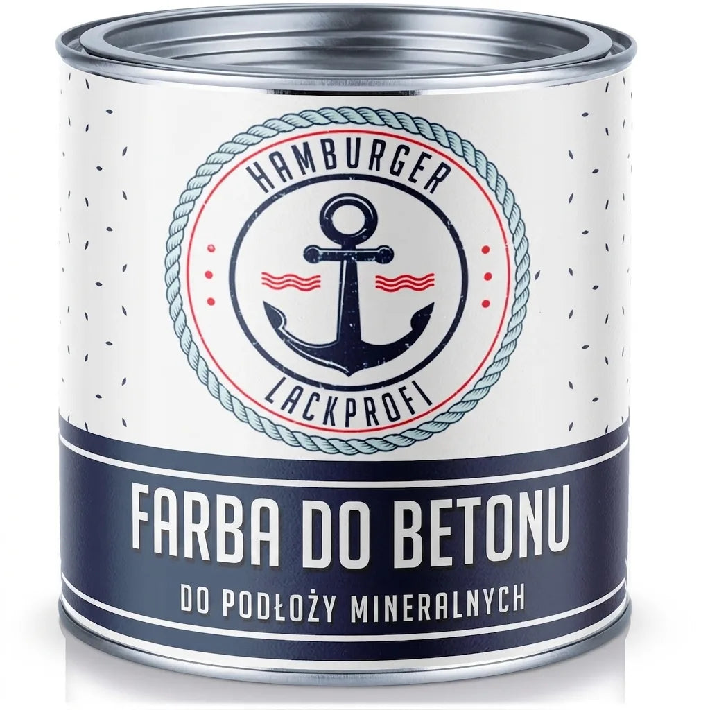 Puszka farby do betonu Hamburger Lackprofi do powierzchni mineralnych.