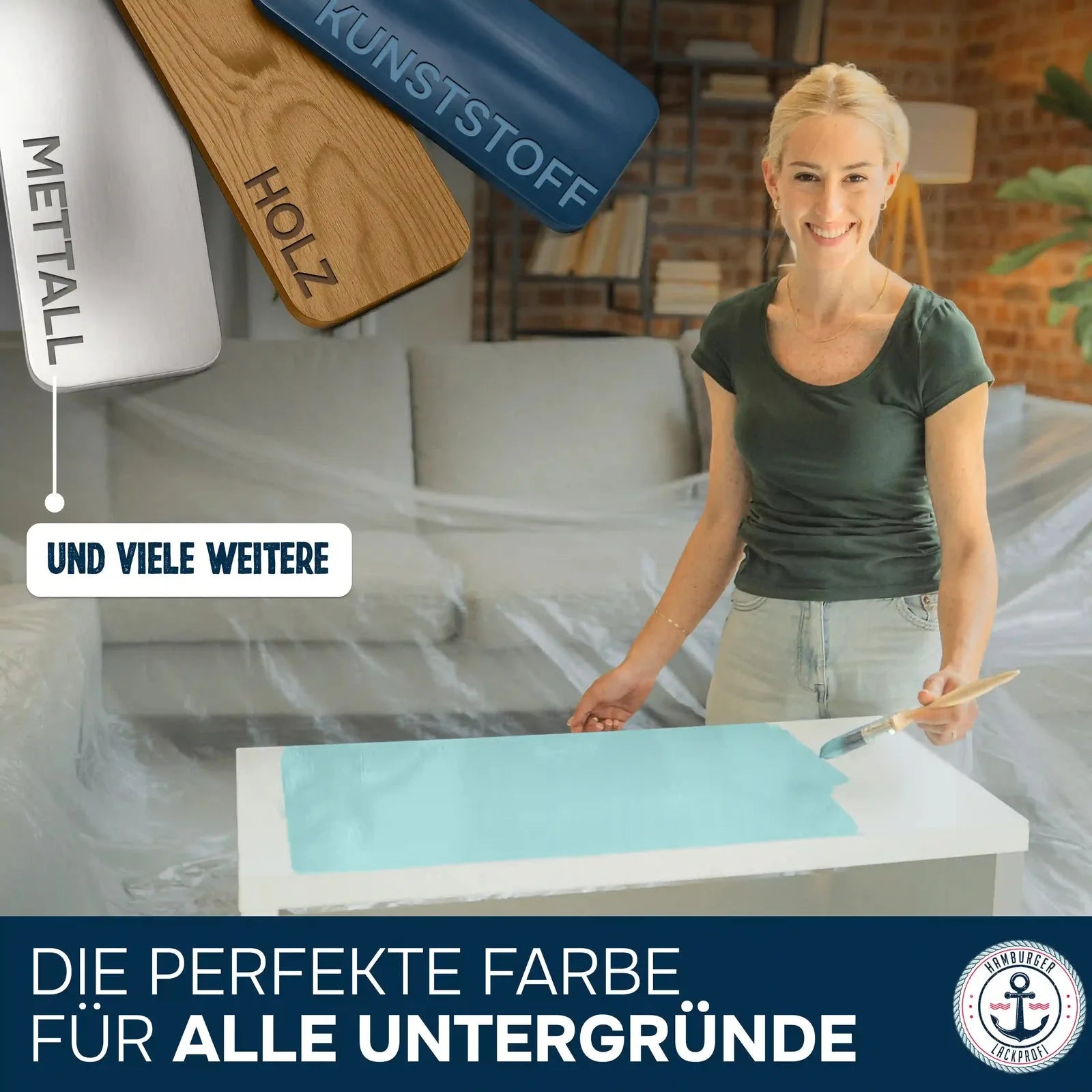 Möbelfarbe ohne Schleifen - Möbellack Hamburger Lack-Profi (nl)