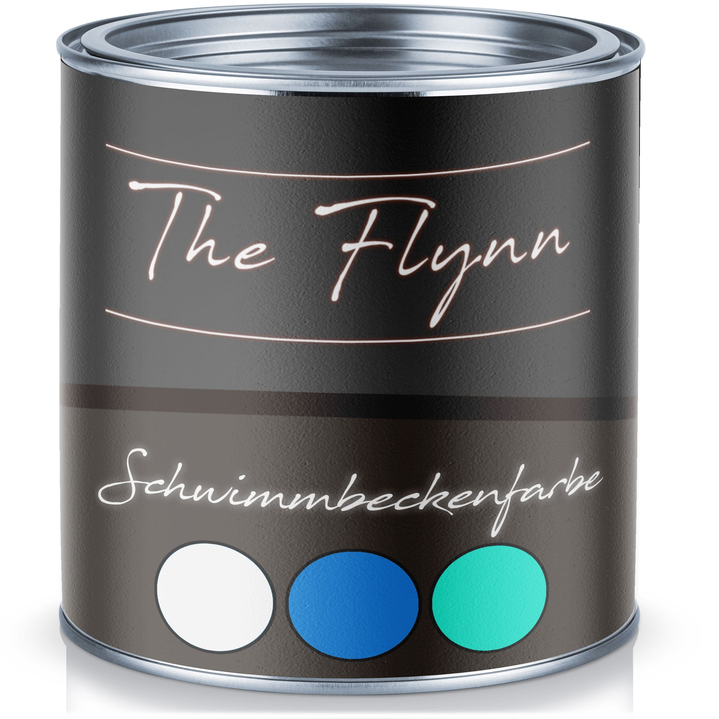 The Flynn Lacke & Beschichtungen The Flynn Schwimmbeckenfarbe - Poolfarbe auch für Fischteiche